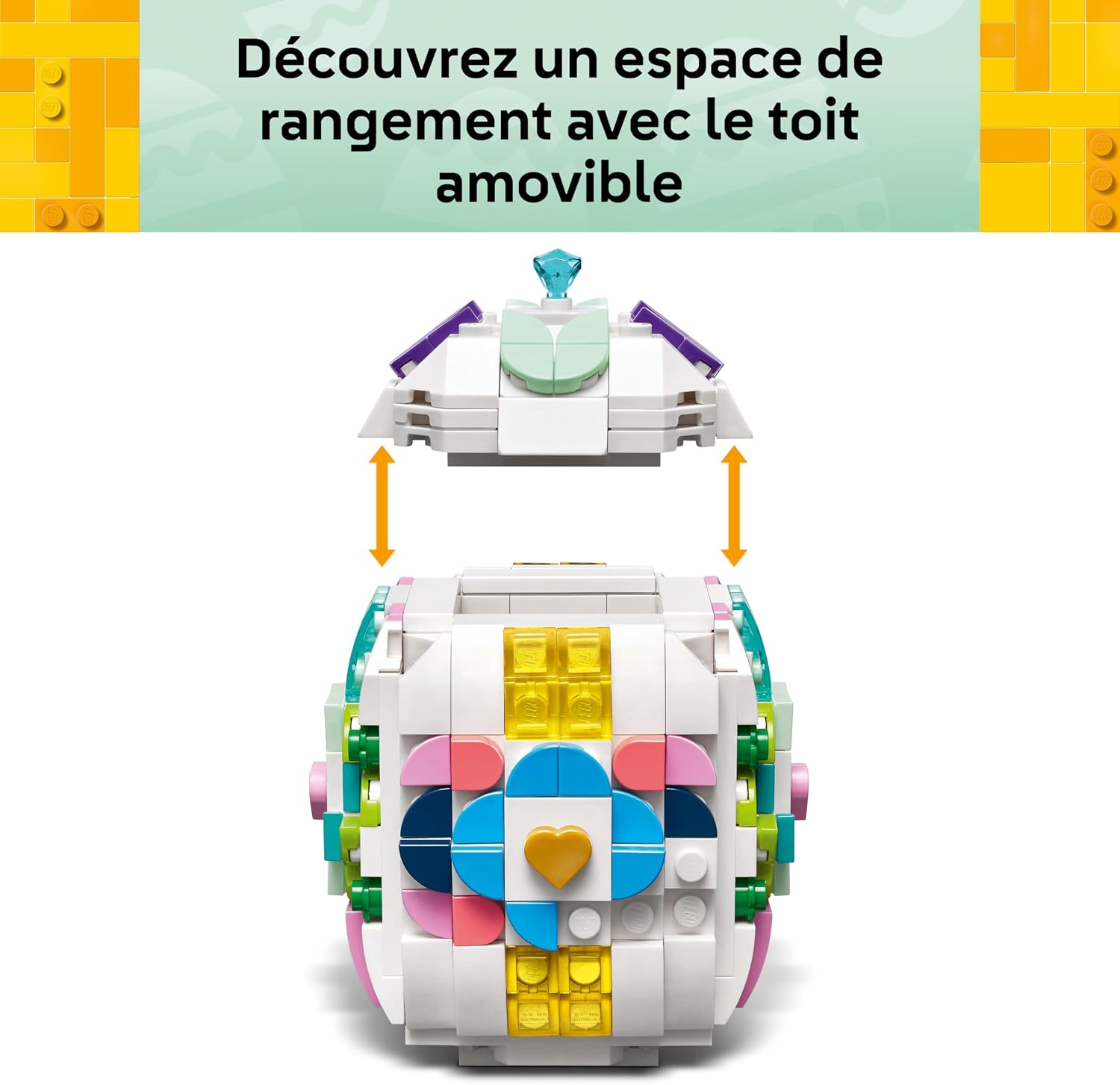 LEGO deorative 40816 Loeuf de Pâques 3