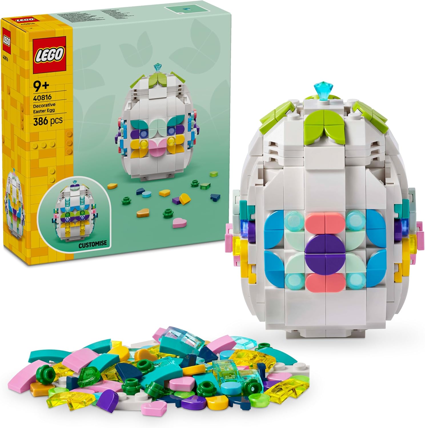 LEGO deorative 40816 Loeuf de Pâques