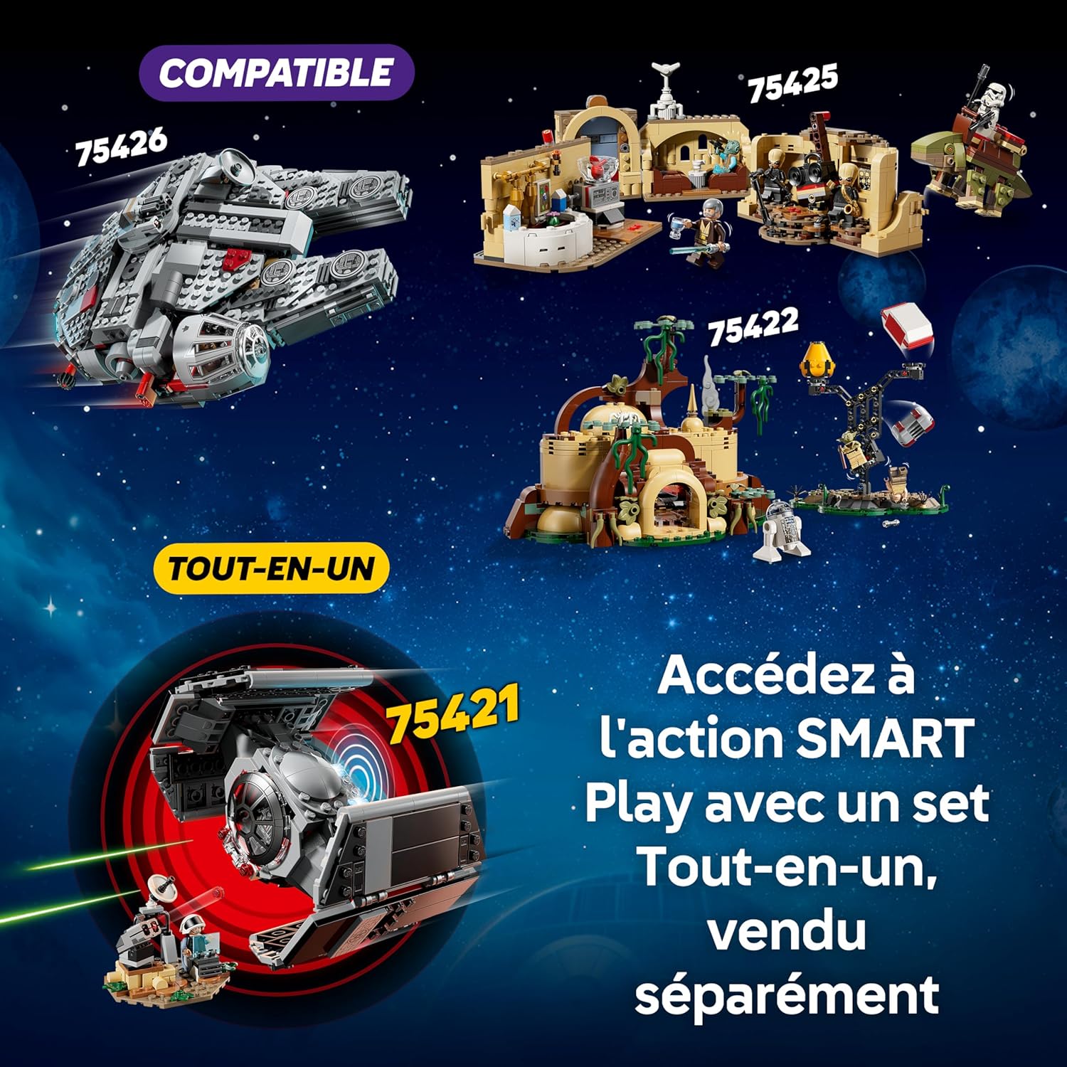 LEGO - 75426 - Star Wars - Faucon millenium 4