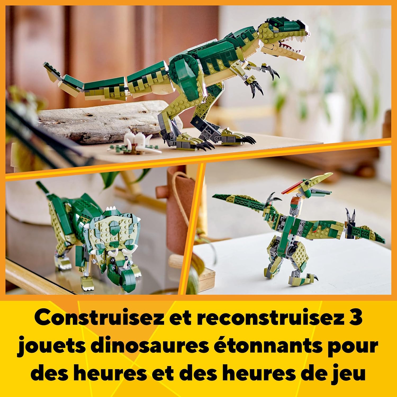 LEGO - 3151 - Creator 3 en 1 - Le T-Rex 3