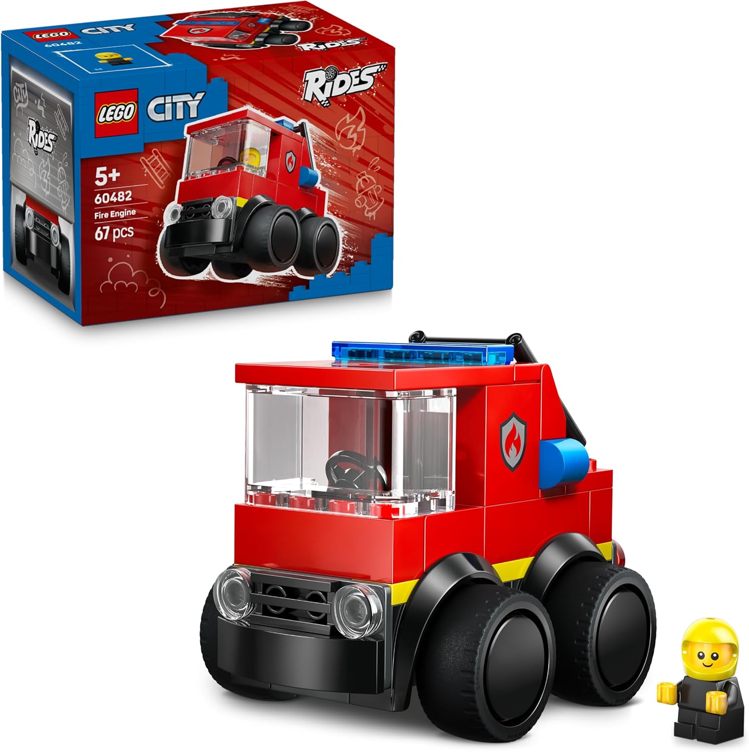 LEGO - 60482 - City - véhicules - camion de pompier 1