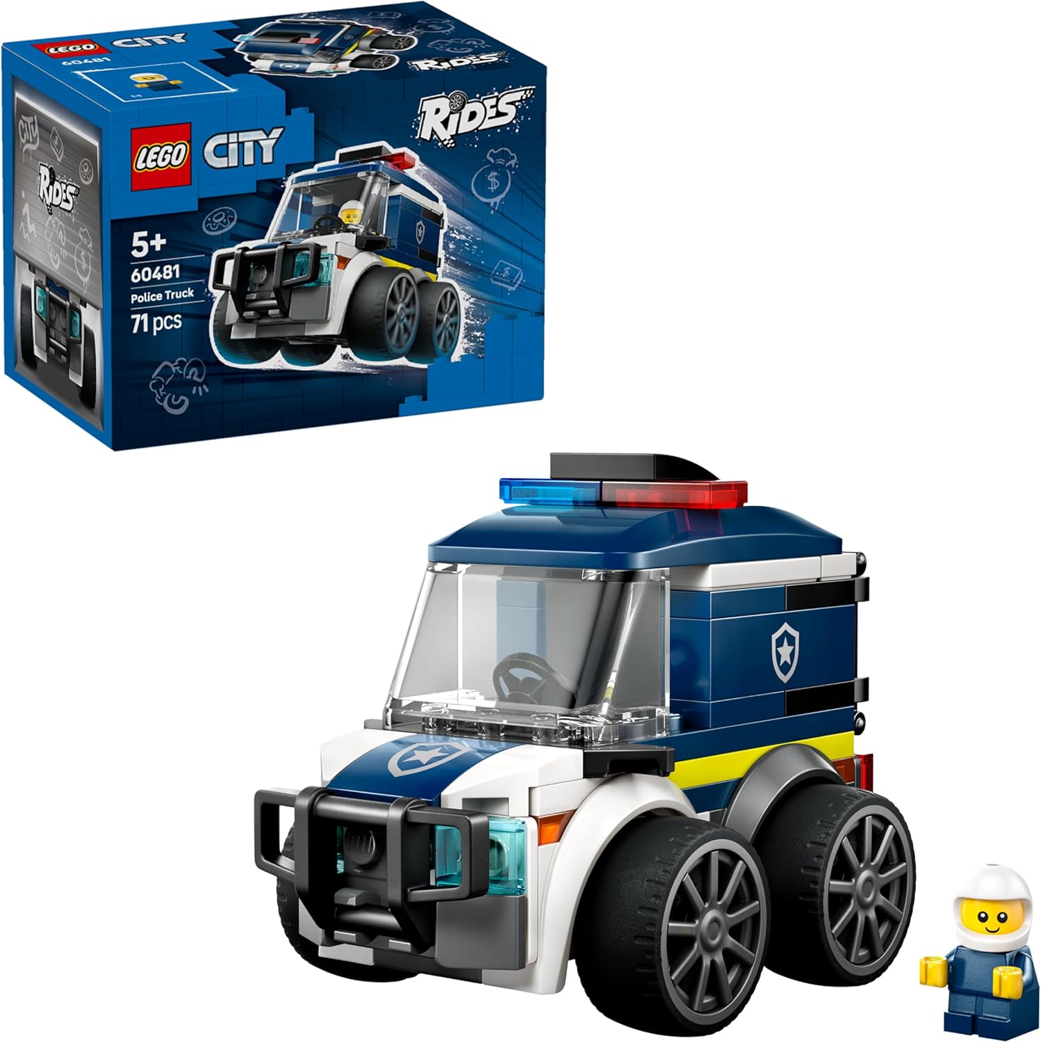 LEGO - 60481 - City - véhicules - camion de police 1