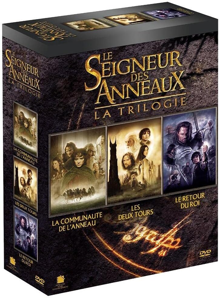 Film fanstastique Le Seigneur des Anneaux trilogie dvd 1