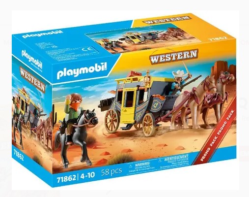 Playmobil - 71862 - Western - Attaque de la Diligence