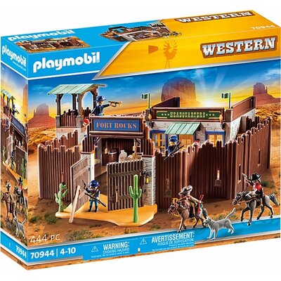 Playmobil - 70944 - Western - Fort Rocks du Far-West