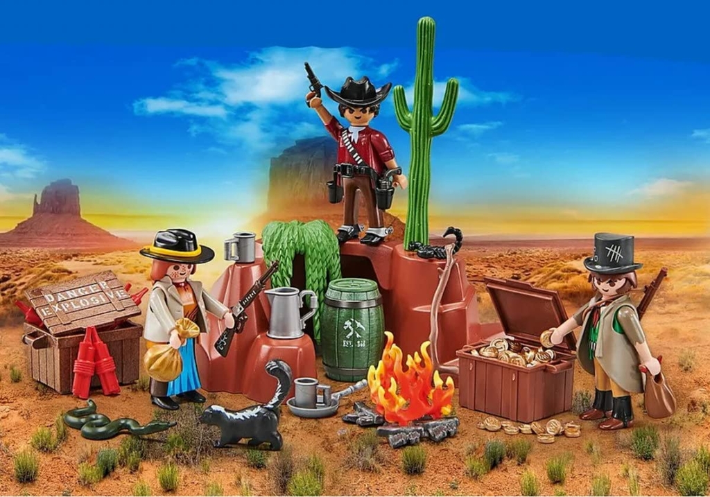 Playmobil Rarität Western - Banditen 3748 von 1988