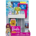 Jouet Mattel Barbie Métiers coffret Cabinet Vétérinaire pour poupée 6
