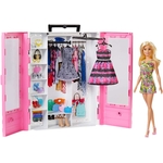 Jouet Mattel Barbie Fashionistas Le Dressing de Rêve rose et poupée blonde 1