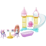 Jouet Mattel Barbie Dreamtopia Coffret Aire de Jeux château de sable avec poupée Chelsea sirène et Figurine Ourson-Triton 2