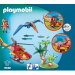 Jouet Playmobil - 9430 - Hélicoptère et Ptéranodon 2