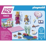 Jouet Playmobil - 70504 - Starter Pack Reine et Enfant 2