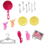 Jouet Mattel - FXG55 - Barbie + Sa Maison a Emporter - Maison de Poupee Repliable + Transformable - 1 Poupee 3