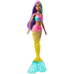 Jouet Mattel - GJK10 - Barbie Dreamtopia Poupée Sirène jaune 2