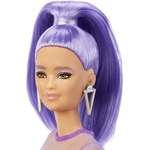 Jouet Mattel - HBV12 - Barbie Fashionistas Poupée Mannequin cheveux violets 3
