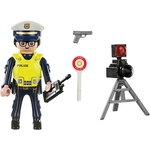 Jouet Playmobil - 70305 - Spécial PLUS - Policier avec Radar de Vitesse 2