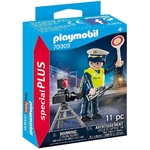 Jouet Playmobil - 70305 - Spécial PLUS - Policier avec Radar de Vitesse 1