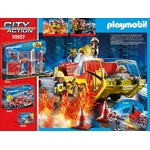 Playmobil - 70557 - City Action - Camion de Pompiers et véhicule enflammé 2