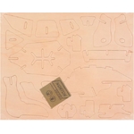 Puzzle en bois 3D Robotime Tortue de mer 2