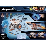 Playmobil - 70231 - Top agents - Agents spéciaux véhicule des neiges 2