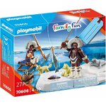 Playmobil - 70606 - Family Fun - Pecheurs Inuits sur glace