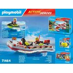 Playmobil - 71464 - City action - Bateau de pompier et scooter des mers 2