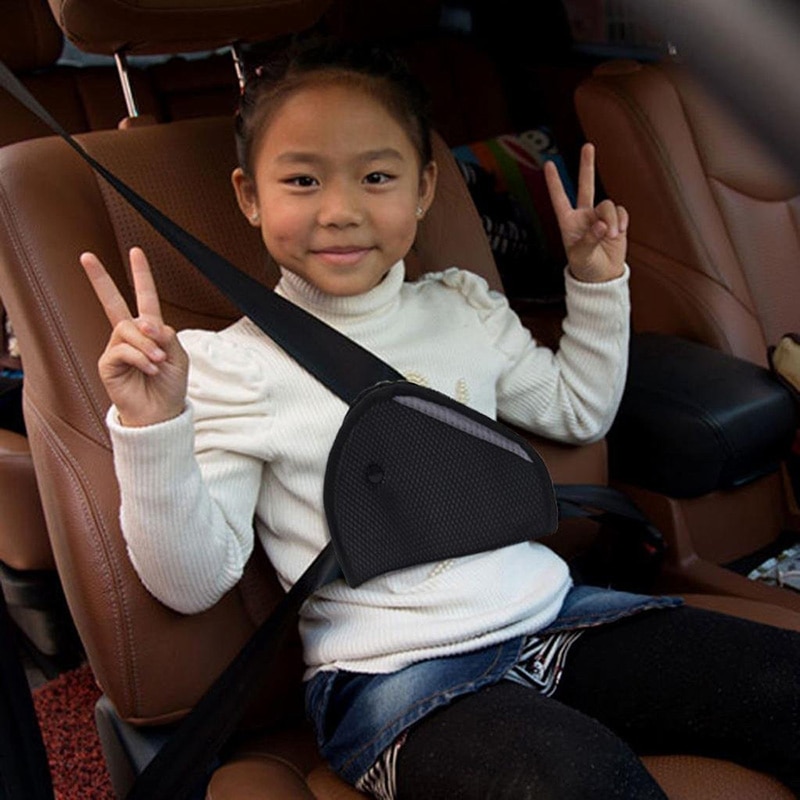 Housse de sécurité de voiture enfants  Triangle support de siège de  réglage de ceinture, protecteur pour la sécurité de voiture, accessoires  d'intérieur - accessoire auto - ventelh