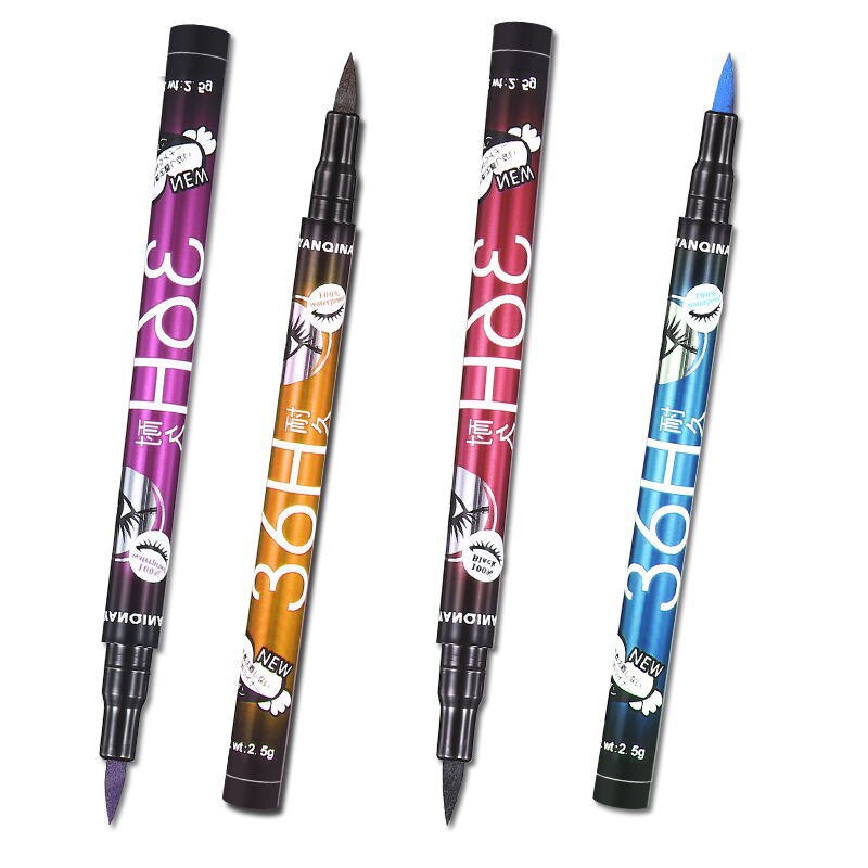 Crayon Eyeliner Liquide Imperméable Professionnel 36h Noir Longue Durée Séchage Rapide Liquide 