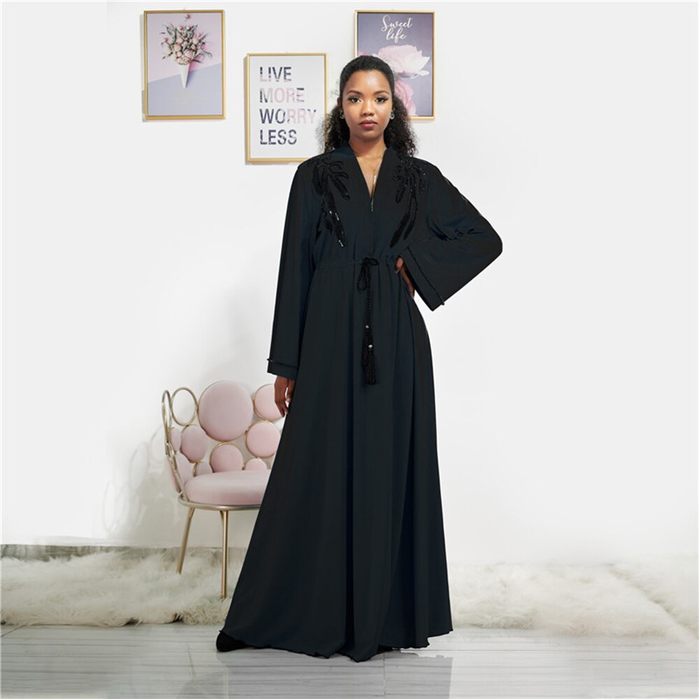 Caftan Duba Abaya Mode Musulmane Hijab Robe Islam V Tements Abayas Maxi Robes Pour Femmes Robe