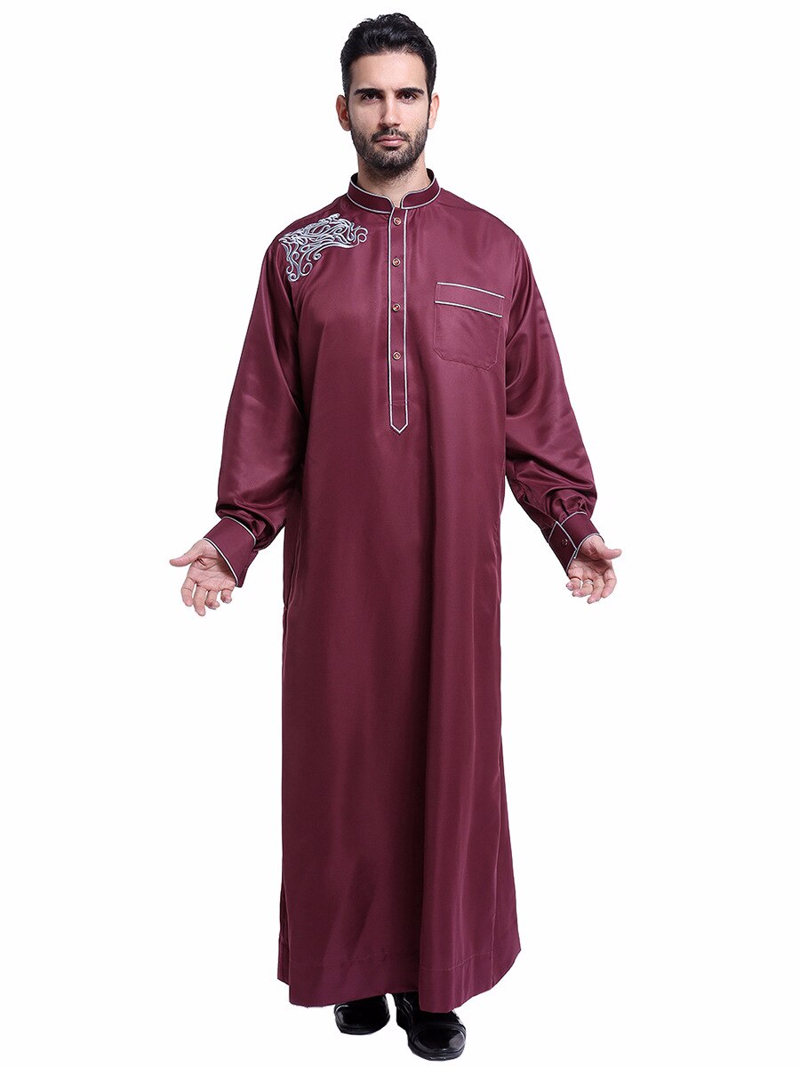 Robe longue pour  hommes  v tement Musulman Abaya  Caftan 