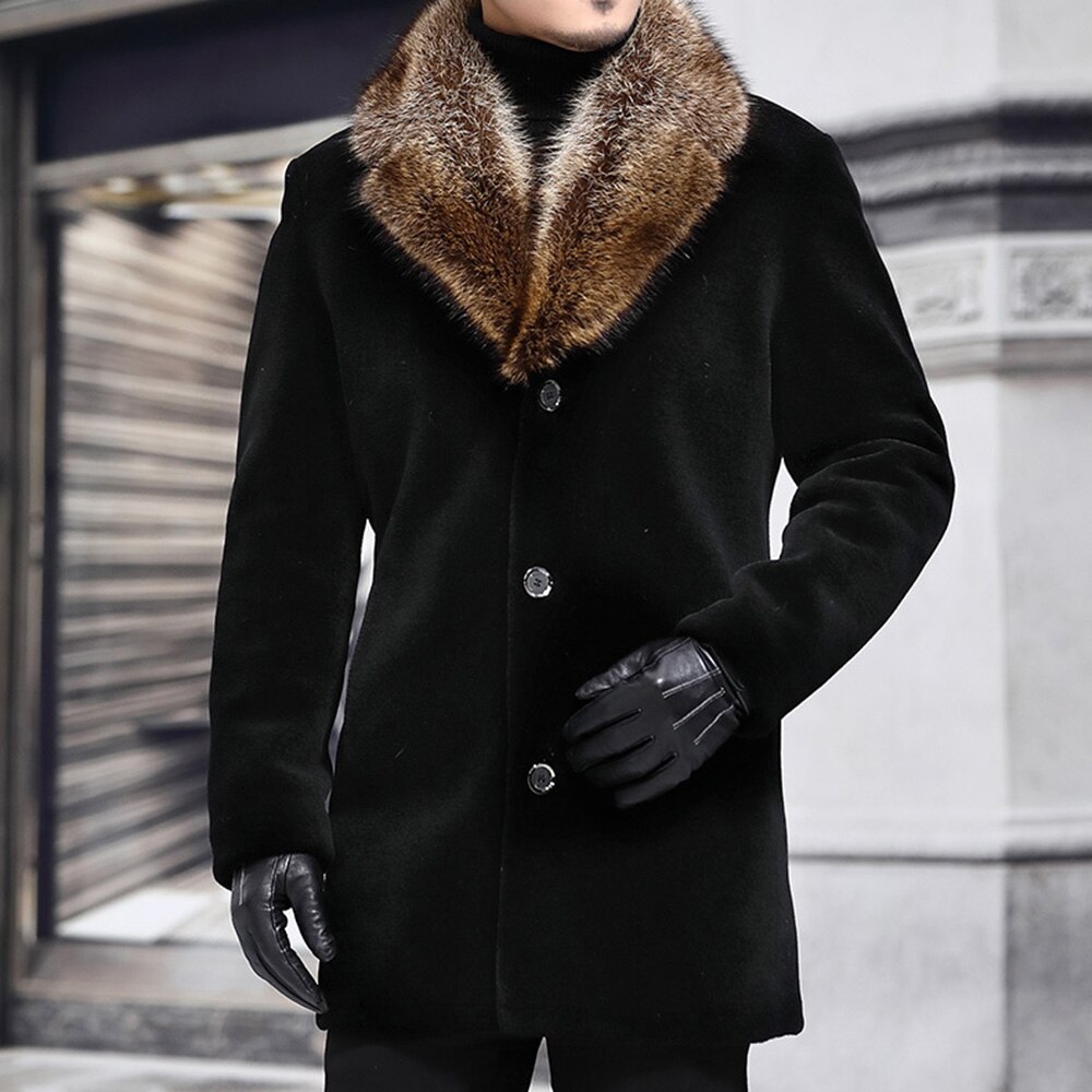 manteau homme hiver long