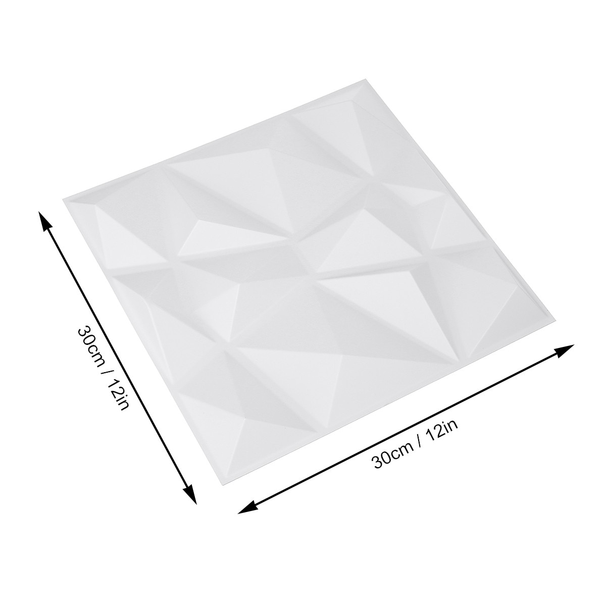 12-pi-ces-panneaux-muraux-3D-d-coratifs-en-diamant-Design-blanc-mat-30x30cm-papier-peint