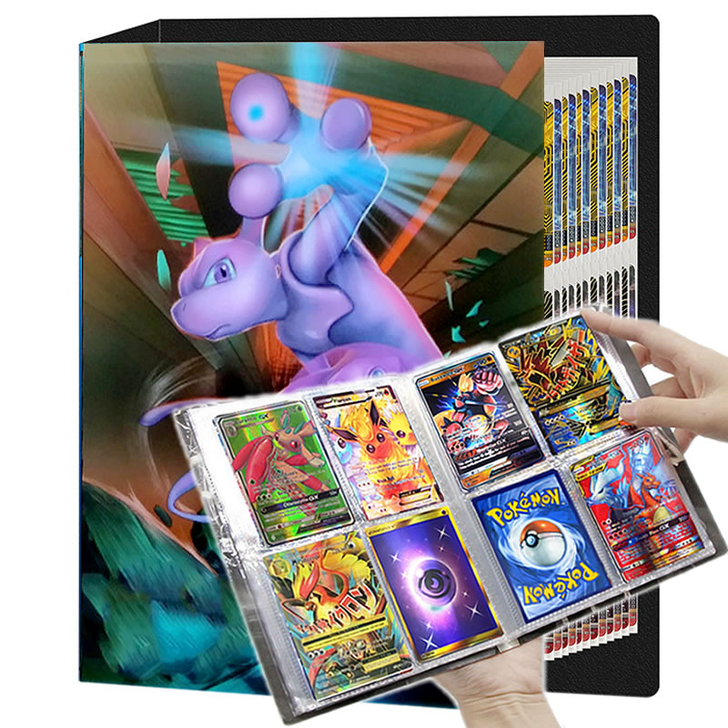 TAKARA TOMY – Album de cartes Pokemon pour enfants, 240 pièces, support de  Collection, classeur, meilleures ventes, jouets, cNO.397