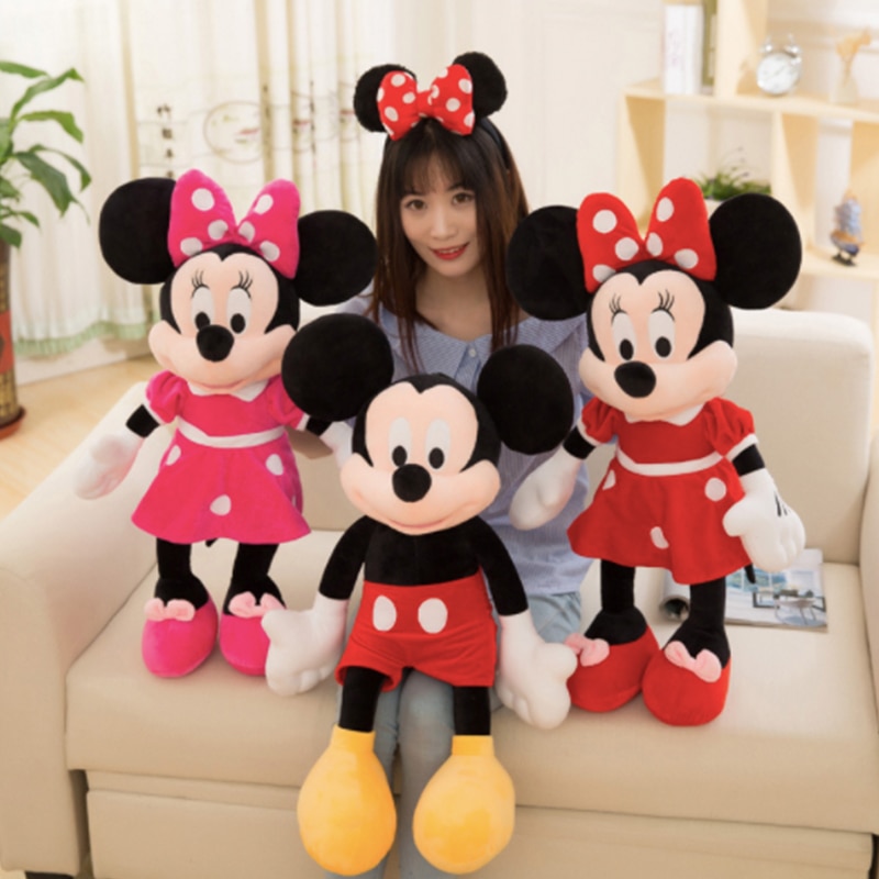 Peluches-Mickey-Mouse-et-Minnie-pour-enfants-jouets-animaux-en-peluche-cadeau-d-anniversaire-et-de