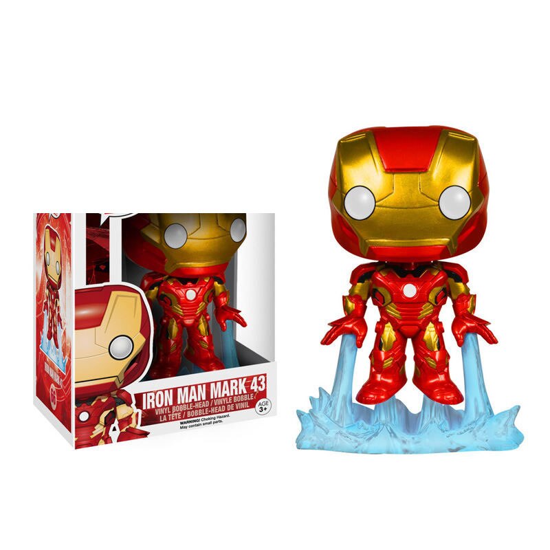 Funko – figurines de dessin animé les Avengers, Iron man & hurricane