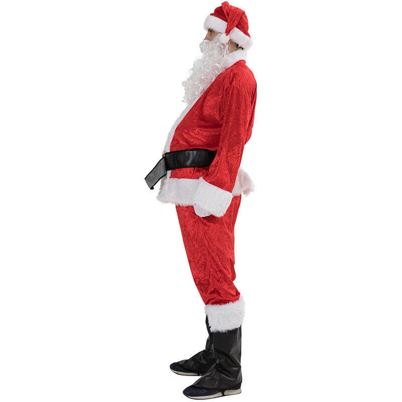 Noël père noël Costume Cosplay père noël vêtements déguisement en noël