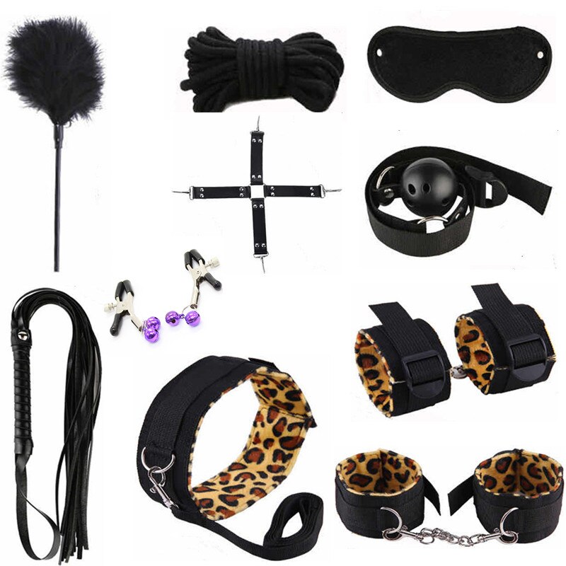 Kit BDSM, jouets bdsm, ensemble bdsm, bondage bdsm, kit de bondage