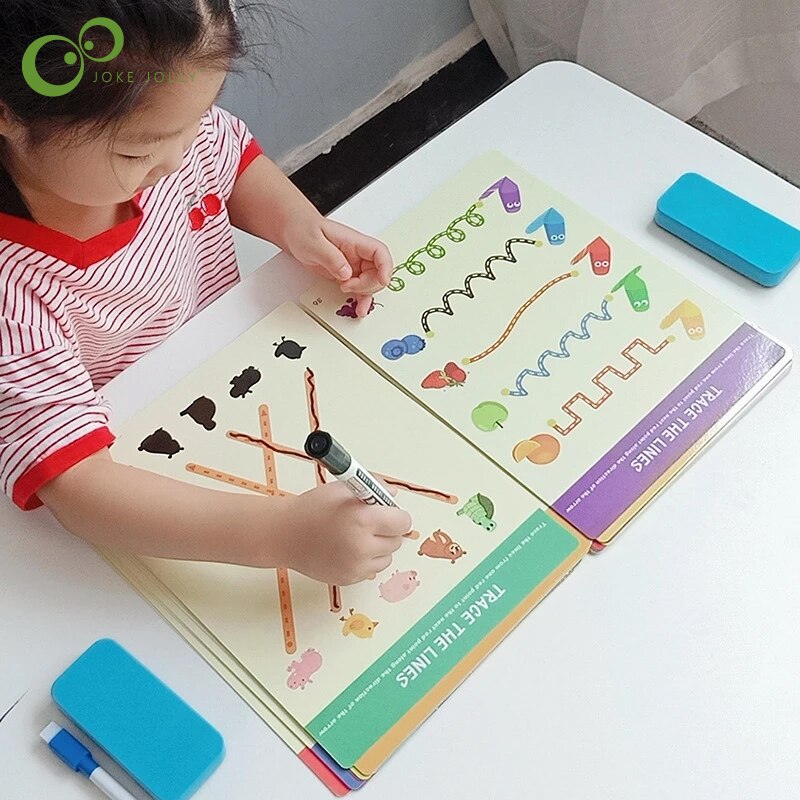 Cretee Free Play Magnet Tablet pour Enfants Jouet Educatif Magnétique Boules Planche À Dessin 