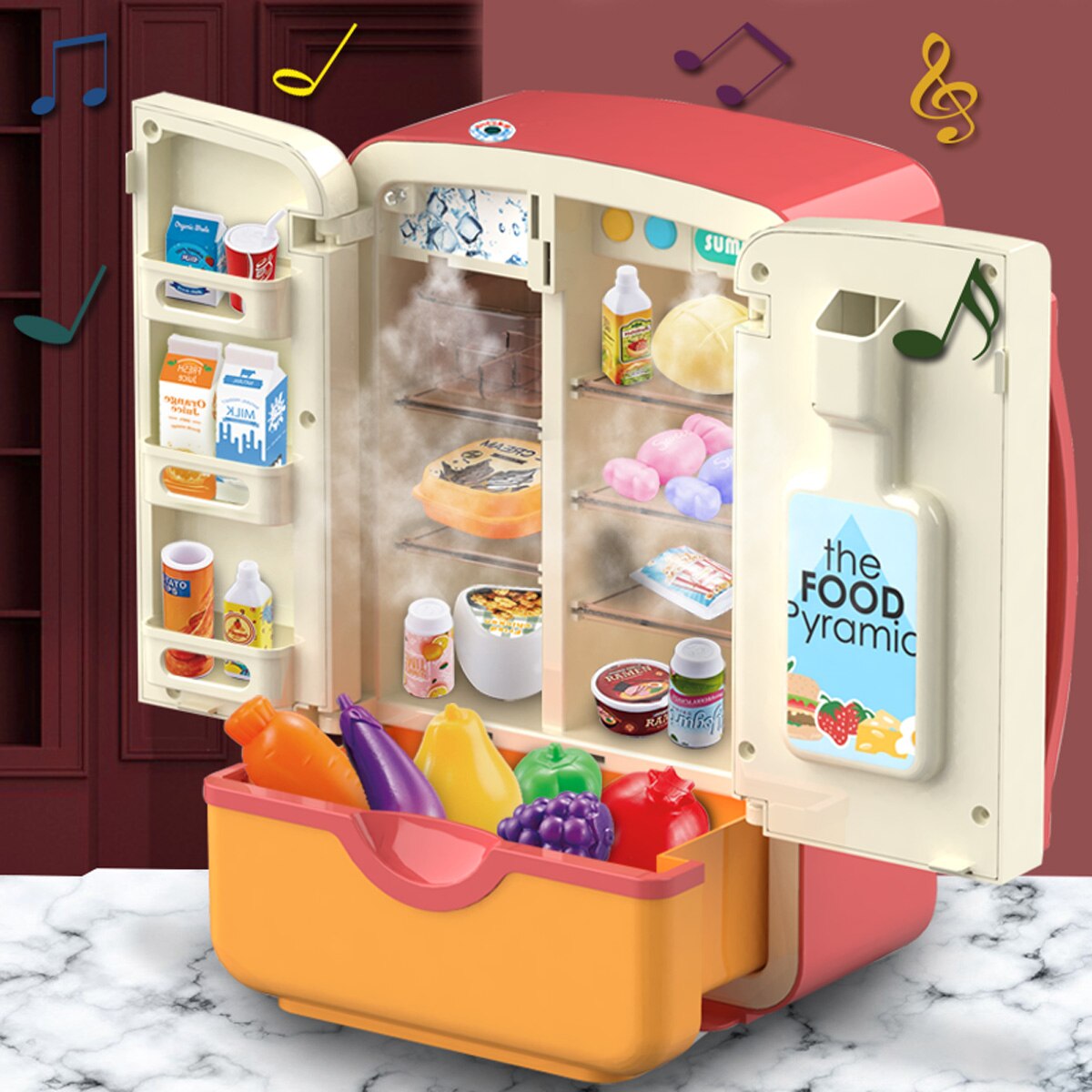 Jouets-de-Simulation-pour-enfants-Double-r-frig-rateur-vaporisateur-Mini-cuisine-jeu-de-r-le