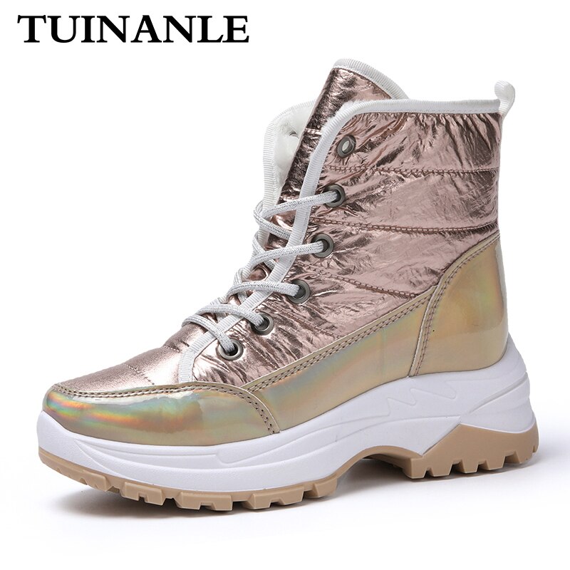 TUINANLE Femmes Bottes 2020 Nouveau Hiver Bottines Pour Les Femmes ...