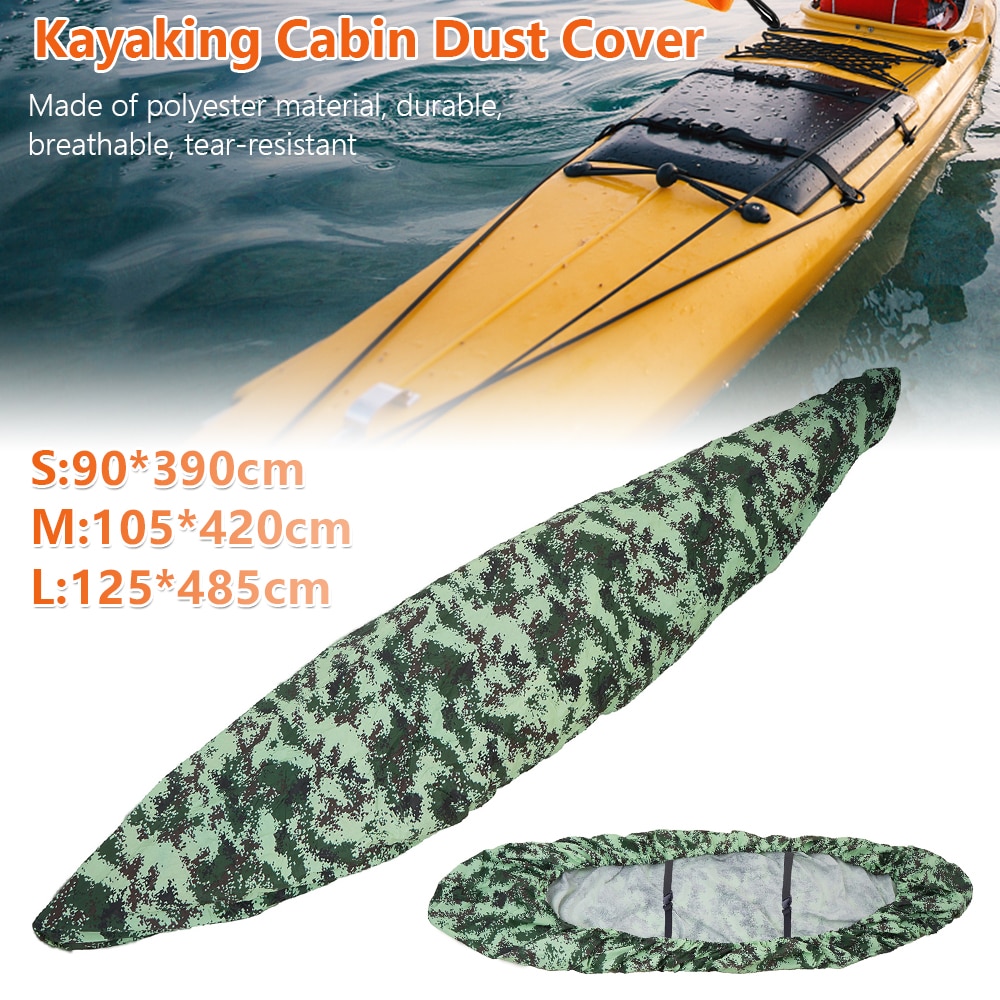 Kayak Housse Canoë Pêche Bateau Imperméable UV Résistant Dust Rangement 4 Taille 