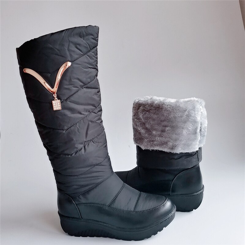 botte hiver chaude femme