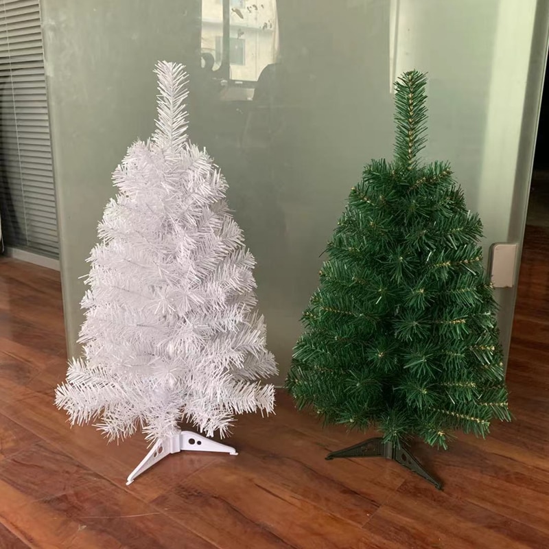 LBSISI Life – arbre de noël en plastique, artificiel, haut de gamme, blanc, Art déco, 4 pieds/5 