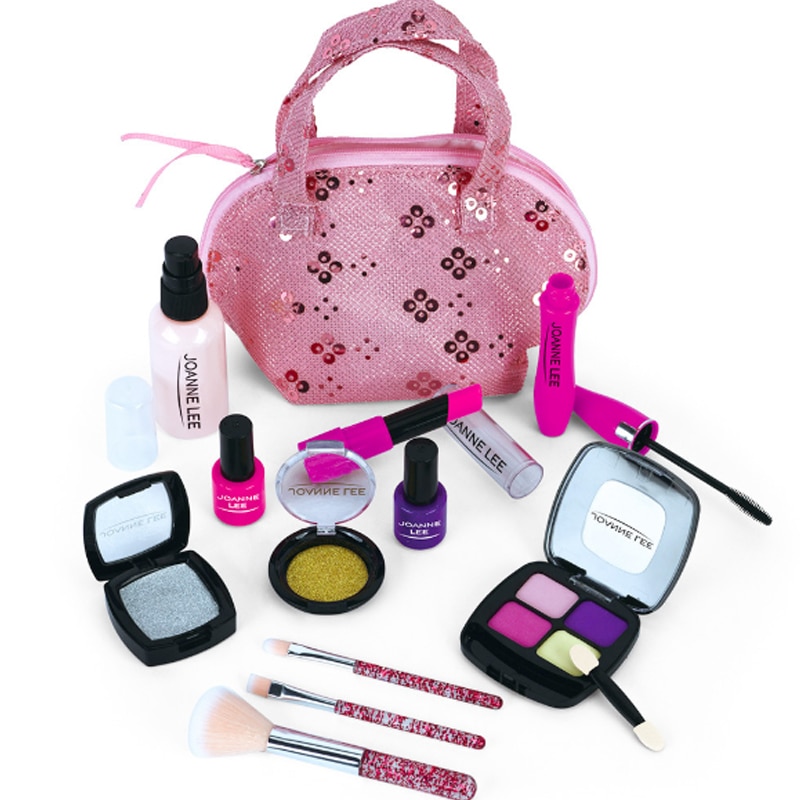  Filles  maquillage  ensemble de jouets semblant jouer 