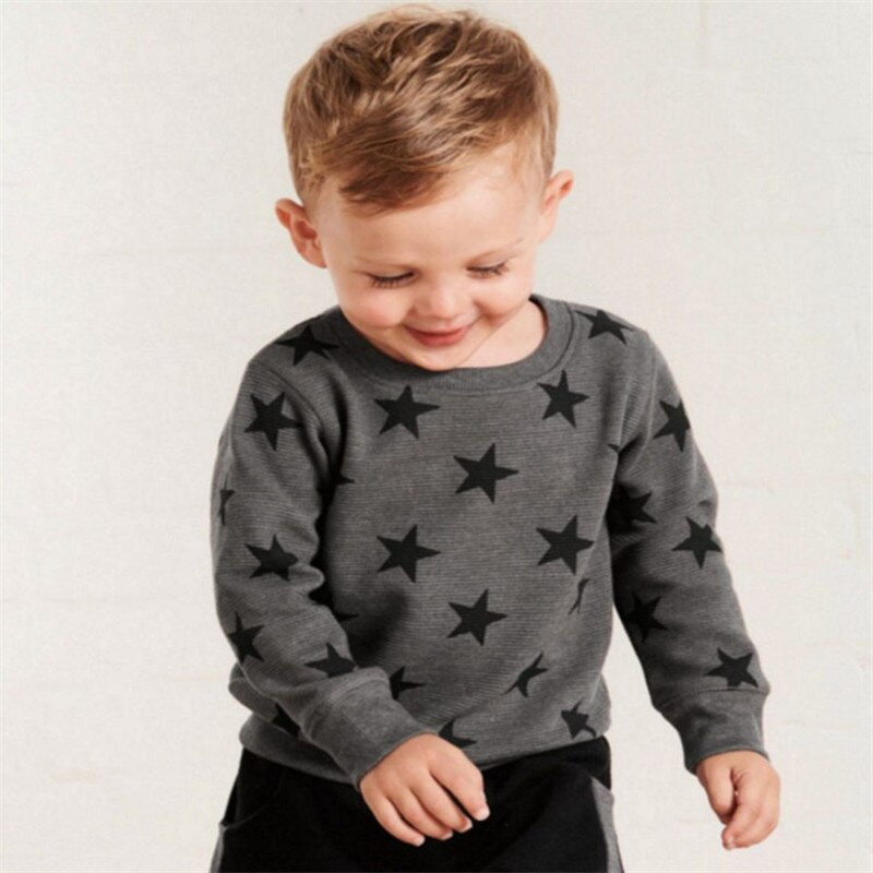 Sweat-shirt étoile, Vêtement D'extérieur Pour Bébés Garçons Et Filles ...