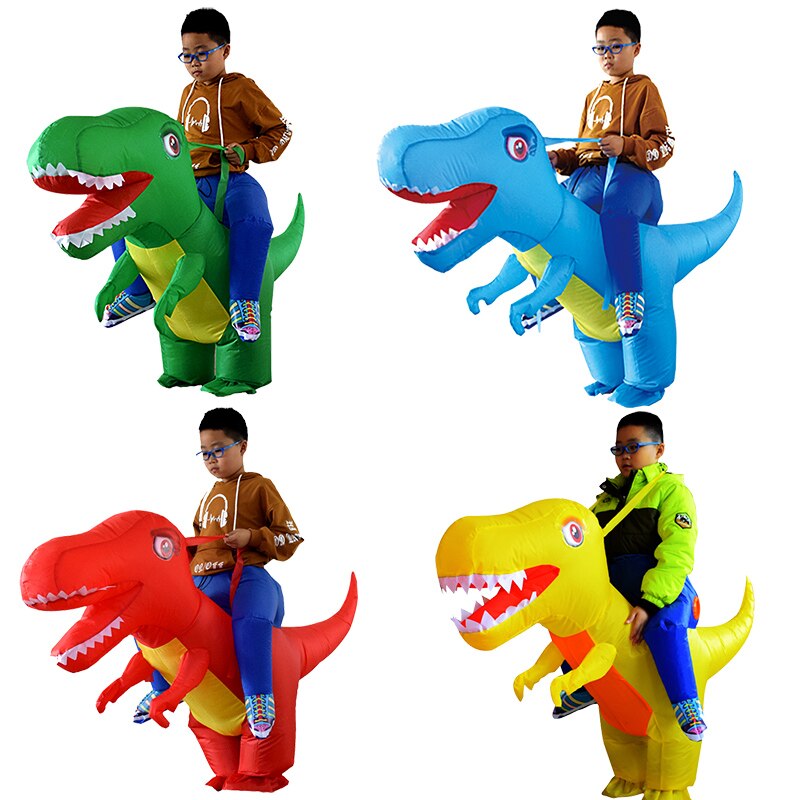 Lot de 2 Costume ​Dinosaure Gonflable Cosplay T-Rex enfant et adulte Taille  - Accessoire de déguisement - à la Fnac