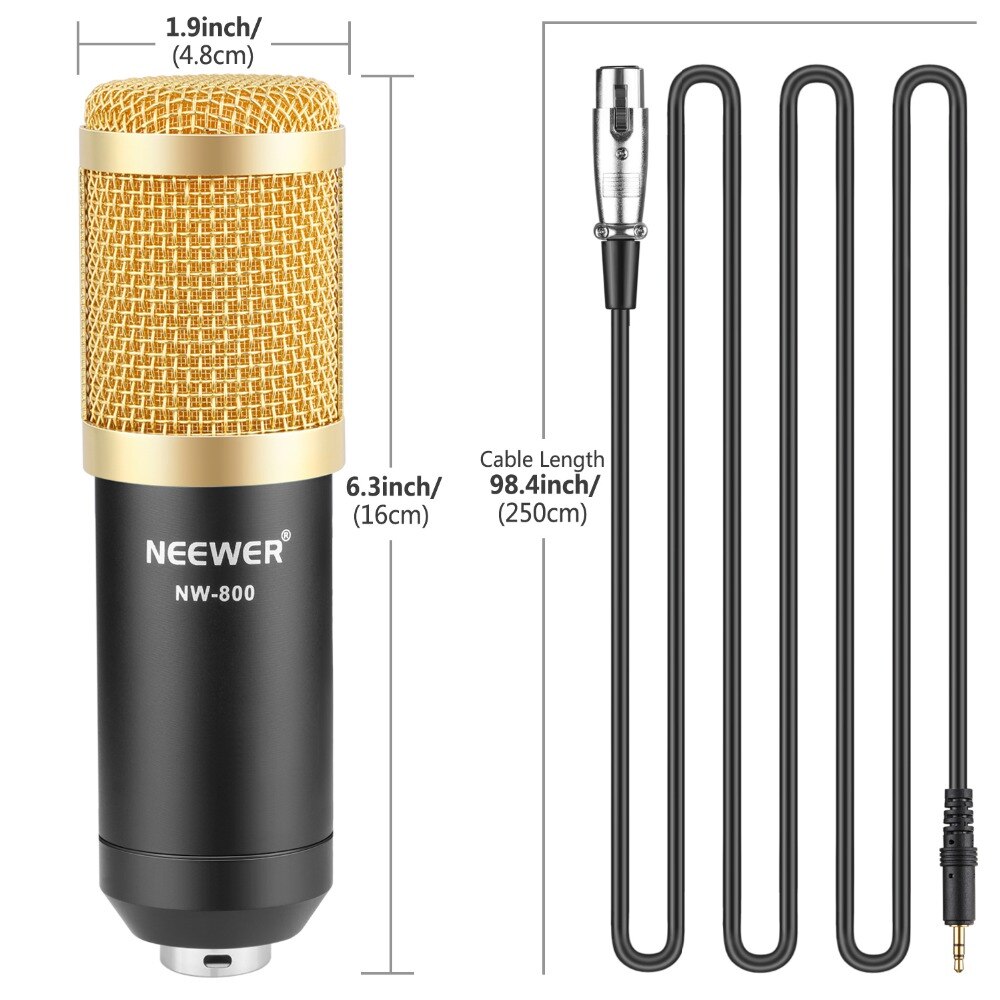 Neewer-NW-800-ensemble-de-micro-de-Studio-professionnel-micro-micro-support-Anti-choc-capuchon-Anti