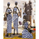 Statue-en-poterie-de-femme-africaine-artisanat-de-maison-objets-de-d-coration-de-salon-Sculpture