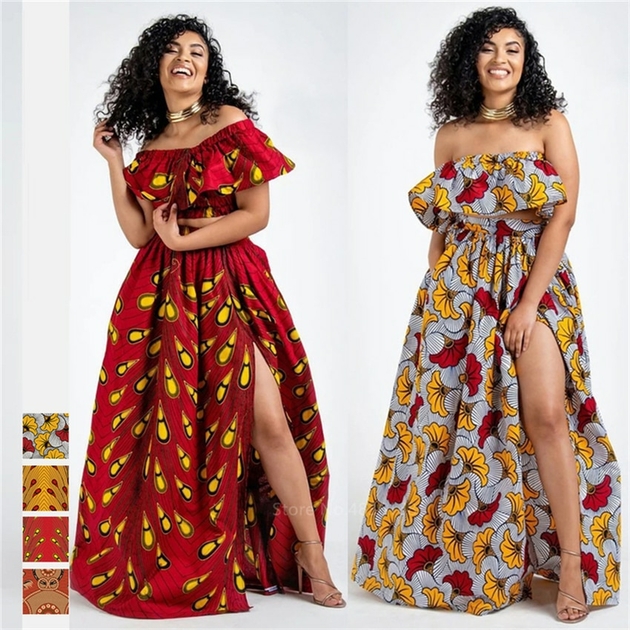 Dashikis africains pour femmes, tenue Africaine de fête ...