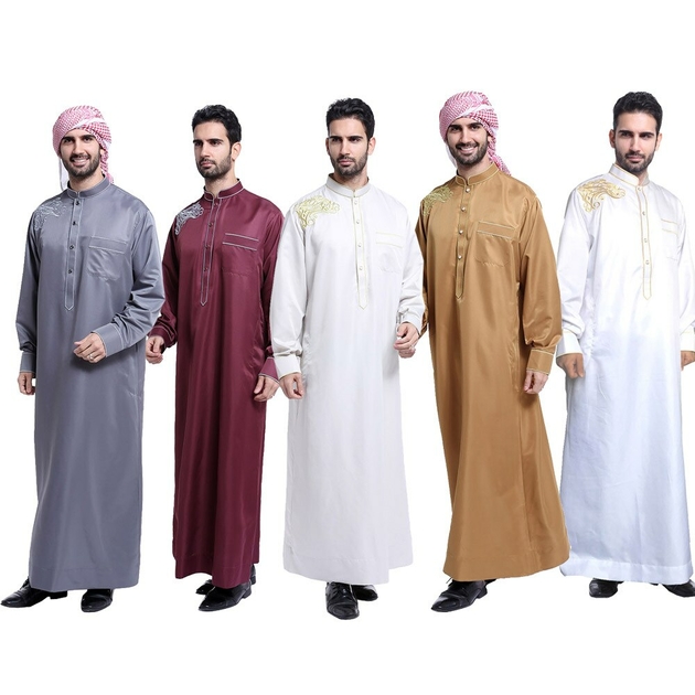 Robe longue pour hommes  v tement Musulman Abaya  Caftan 