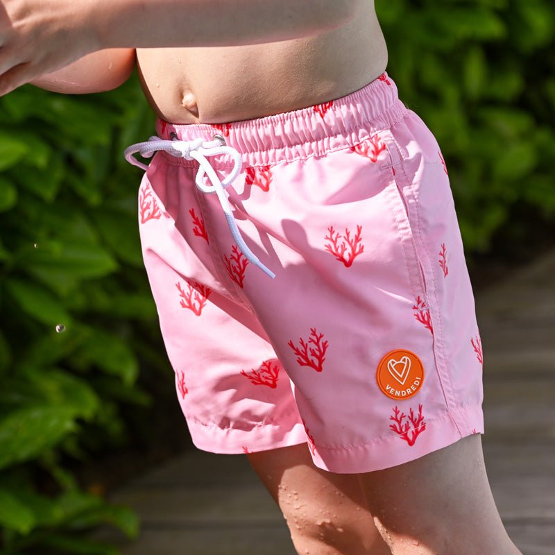 Short de bain garçon - Le petit corail